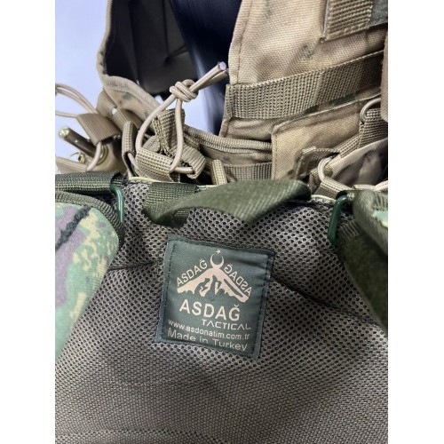 Разгрузка/плитник “ASDAG TACTICAL” укомплектованный бронесталью Бр5 в Салавате