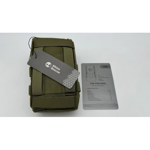 Военная тактическая аптечка RHINO RESCUE IFAK TRD MINI 11в1 в Салавате