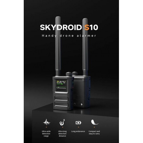 Детектор-обнаружитель дронов SKYDROID S-10 / «СОКОЛ 10» в Салавате портативный всенаправленный