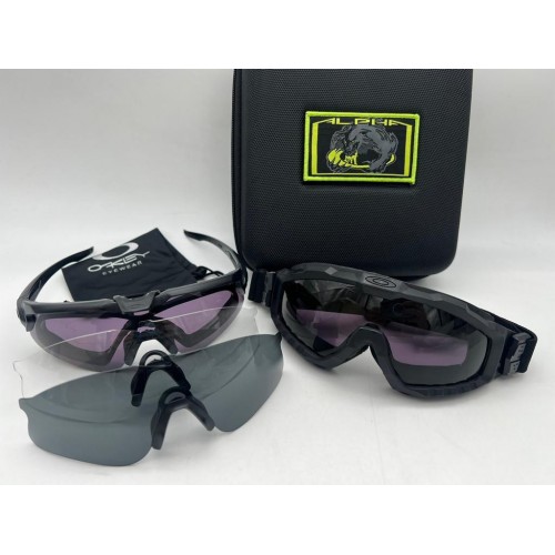 Тактические ударопрочные очки OAKLEY Alpha 2в1 в Салавате