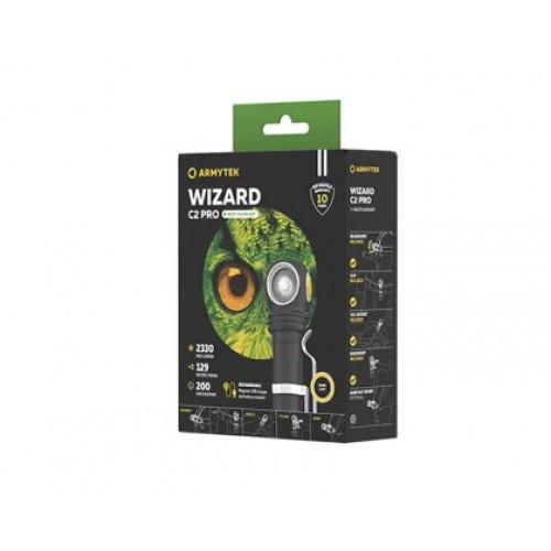 Мультифонарь Armytek Wizard C2 Pro Magnet USB (теплый свет) в Салавате