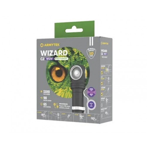 Мультифонарь Armytek Wizard C2 WUV Magnet USB в Салавате