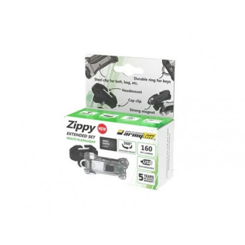 Наключный фонарь Armytek Zippy Extended Set (Grey Onyx) в Салавате