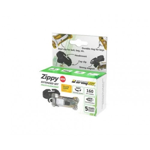 Наключный фонарь Armytek Zippy Extended Set (Yellow Amber) в Салавате