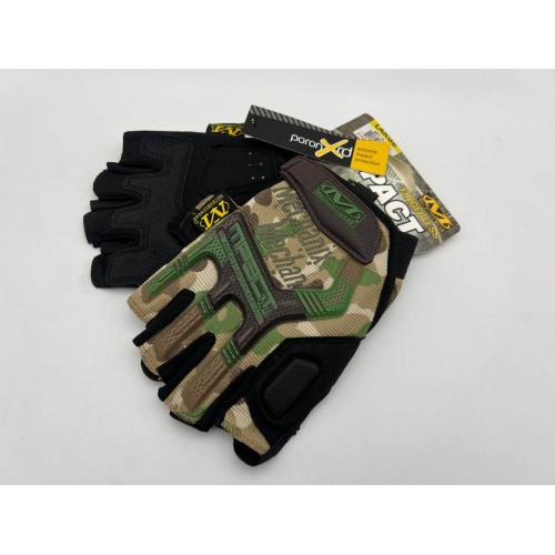 Перчатки тактические “MECHANIX M-PACT” механикс беспалые в Салавате