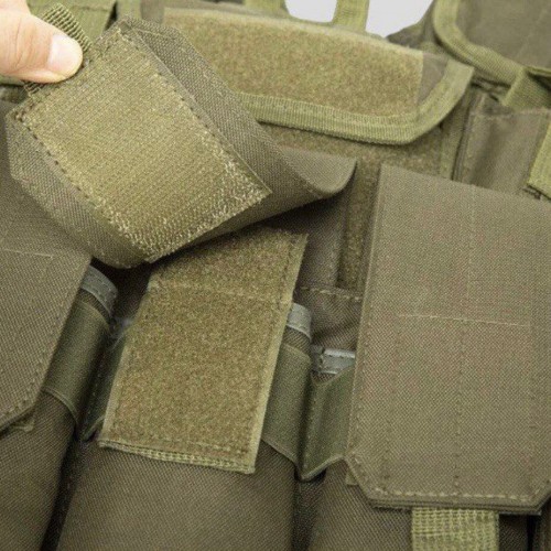 Тактический разгрузочный жилет «5 / пять карманов» с подсумками Tactical Molle Plate Carrier для съемных бронепластин в Салавате