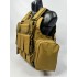 Тактический разгрузочный жилет «5 / пять карманов» с подсумками Tactical Molle Plate Carrier для съемных бронепластин в Салавате